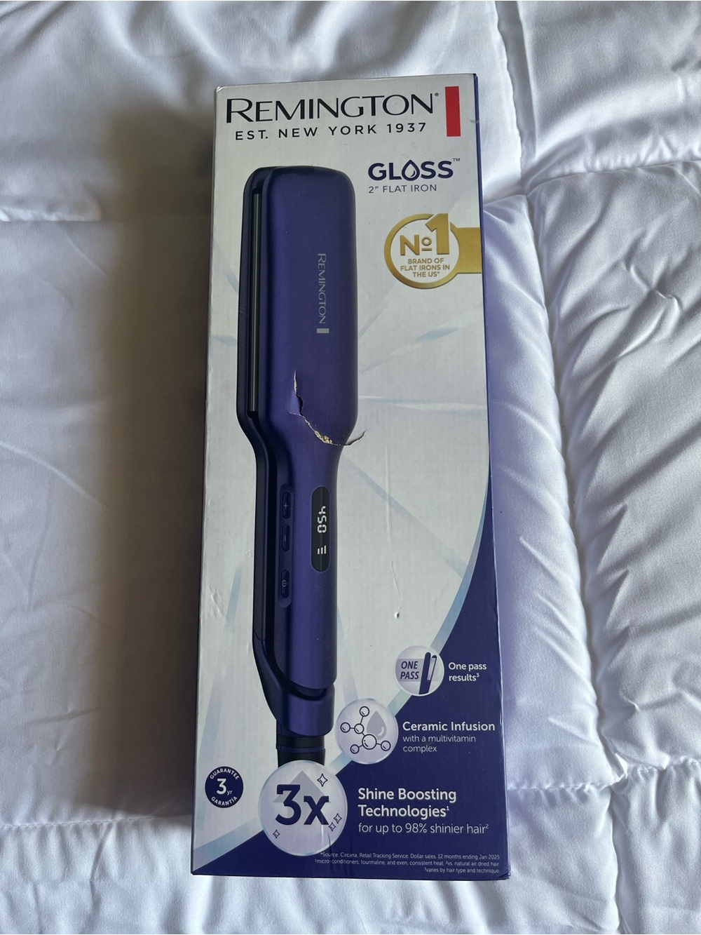 Remington Purple Gloss 2" Flat Iron